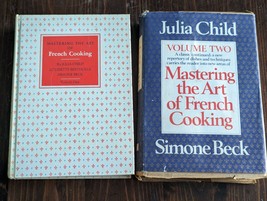Julia Child Mastering The Art Of French Cooking 2 Volume Set Hardcover - £30.64 GBP