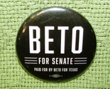 BETO O&#39;ROURKE OFFICIAL CAMPAIGN PIN FOR SENATE POLITICAL PINBACK TEXAS 2018 - $4.05