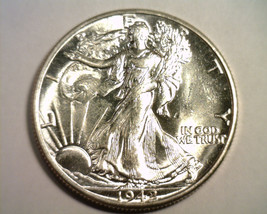 1942 Walking Liberty Half Dollar Nice Uncirculated Nice Unc. Original Coin - £38.54 GBP