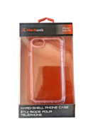 Blackweb Hard Phone Case for iPhone 6/6s/7/8/ SE 2020 Clear w/ Pink Trim - $7.91