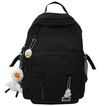 Kawaii 2022 Girl Backpack Waterproof Nylon Book School Bag Laptop Women Cute Bac - £32.00 GBP