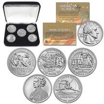2023 American Women Quarters 5-Coin Full Genuine U.S. Set with BOX (D-Mint) - £14.68 GBP