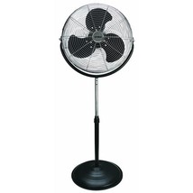 Optimus 18 in. Industrial Grade High Velocity Stand Fan in Black - £114.87 GBP