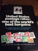 Poster Post Office For 13 Cent Stamp 21x28 Vintage - £14.37 GBP