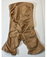 NWOT Skims Maternity Seamless Sculpt Mid Thigh Shorts S/M BROWN W/box - £20.84 GBP