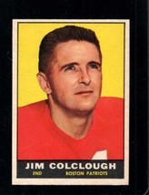 1961 Topps #174 Jim Colclough Nm Patriots *X98751 - £8.41 GBP