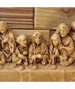 Olive Wood Hand Carved Sculpture of the Last Supper, Christmas Gift, Eas... - £118.83 GBP