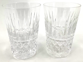 Waterford Crystal Maeve  Matches Tramore Set of 2 Vintage 5 oz Flat Tumb... - £58.18 GBP