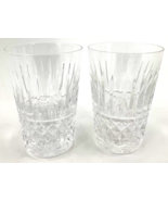 Waterford Crystal Maeve  Matches Tramore Set of 2 Vintage 5 oz Flat Tumb... - £58.79 GBP