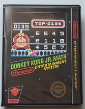 Donkey Kong Jr. Math Case Only Nintendo Nes Box Best Quality Available - £10.20 GBP