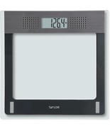 Taylor Electronic Glass Talking Bathroom Scale, 440 Lb Capacity. - $50.99