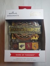 NEW Sealed Hallmark Game of THRONES Christmas Tree Ornament Holiday 2022  - £12.42 GBP