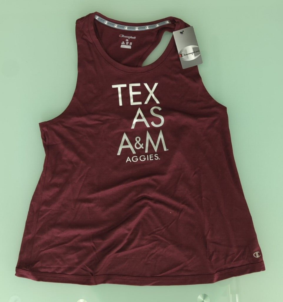 Champion NCAA Texas A&M Aggies Womens Epic Traverse Tank Sz XL NWT - $11.88