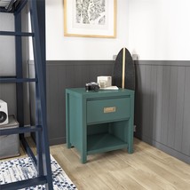 Haven 1-Drawer Nightstand: Modern Bedroom Storage &amp; Style - $59.99