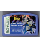 leapFrog Leapster Game Cart Batman Multiply Divide and Conquer Educational - $183.53 MXN