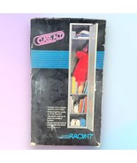 Vintage 1987 Class Act Rack-It School Or Gym Locker Organizer World&#39;s of... - $19.34