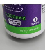 Natrol Vitamin B-12 Fast Dissolve Strawberry 5,000 mcg 100 Tabs Exp 7/31... - £8.75 GBP