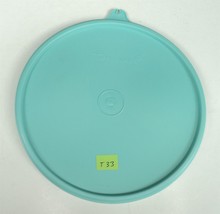 T33 Tupperware Replacement Round Container Lid - Light Blue - 6.5&quot; - £7.67 GBP