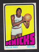 1972 Topps Basketball #129 Willis Reed NY Knicks HOF - $13.46