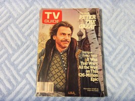Vintage Tv Guide Magazine Feb 1-7 1986 Peter The Great Cover - £7.91 GBP