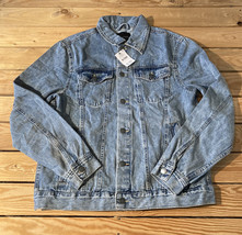 cotton on NWT $59.99 women’s rodeo denim jacket size L blue HG - £20.98 GBP