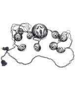 Vintage Scream Ghostface String Lights Halloween Easter Unlimited Inc. 1... - $435.67 MXN