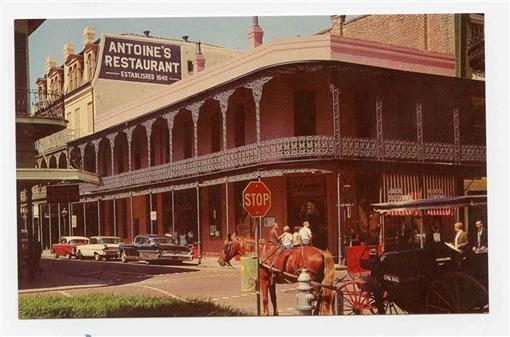 Primary image for Antoine's Restaurant Postcard St Louis St French Quarter New Orleans Louisiana