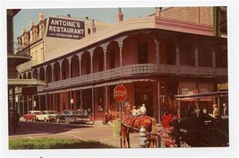 Antoine&#39;s Restaurant Postcard St Louis St French Quarter New Orleans Lou... - £7.82 GBP