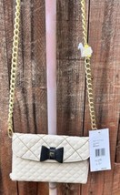 Betsey Johnson Shot Beads Bone Wallet on a String Crossbody BM18375 - $54.44