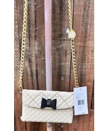 Betsey Johnson Shot Beads Bone Wallet on a String Crossbody BM18375 - £40.84 GBP