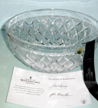Waterford House of Crystal LACE 10.75&quot; Bowl by John Connolly #160990 New... - $498.00