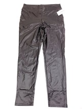 NWT Eye Candy Women Black Faux Leather Pants 3X Plus - £15.78 GBP