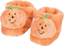 Enesco Izzy and Oliver New Baby Pumpkin Character Super Soft Booties 0-12 Infant - £12.62 GBP