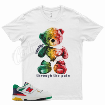 White SMILE T Shirt for  Balance 550 Oak Leaf Green Deep Sky Red Yellow NB - £20.49 GBP+