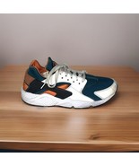 Nike Mens Sz 9 Air Huarache Run SE Rainforest Miami Hurricanes Shoes AT4... - $43.11