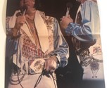 Elvis Presley magazine Centerfold Picture vintage Elvis singing - $5.93