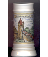 Rothenburg o.d.T. ob der Tauber Schedel Bavaria Germany 7 1/4 Ceramic Be... - $27.12 CAD