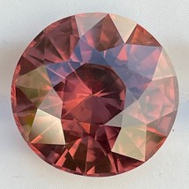 Natural Pink Zircon 17.95 Cts Round Shape VVS Loose Gemstone - £2,085.32 GBP