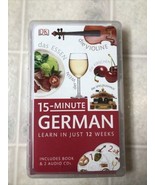 15-Minute German (DK Eyewitness Travel 15-Minute Lanuage Guides) 2 Cd 7 ... - $23.36