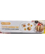 Food Warming Mat Full Surface Heating, Portable Roll Up Silicone Electri... - $81.49 CAD