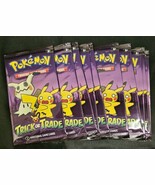 Pokemon TCG Trick or Trade BOOster Bundle Lot 10x Mini Packs 2023 Hallow... - $7.95