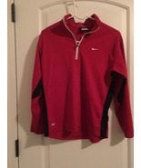 NIKE Dri-Fit Boys 1/4 Zip Pullover Shirt Top Activewear Size Large Large - £21.66 GBP