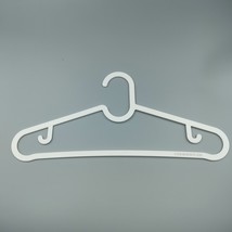 COGRWBTLZH Clothes hangers Durable Non-Slip White Hanger with 360°Swivel... - $10.99