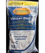 12 Pack Electrolux Canister Style C Vacuum Bags with Micro Filtration - $13.09