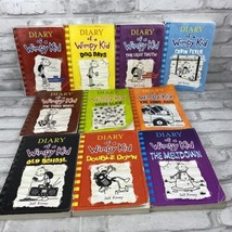 Diary Of A Wimpy Kid Paperback 10 Book Lot Vol 1, 4-11 and 13 - £22.73 GBP