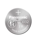 Panasonic Coin Cell Battery CR3032 3V Lithium Replaces DL3032 BR3032 - £5.34 GBP