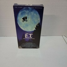 E.T. The Extra-Terrestrial VHS 1988 Black Green Cassette - £13.49 GBP