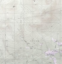 Map Mount Abraham Maine 1984 Topographic Geo Survey 1:24000 27 x 22&quot; TOPO6 - £35.37 GBP