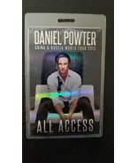 DANIEL POWTER - ORIGINAL CHINA &amp; RUSSIA WORLD TOUR 2013 LAMINATE BACKSTA... - $764.26 MXN