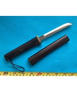 Philippine souvenir handmade knife Tanto style Kamagong scabbard blade 4... - €28,83 EUR